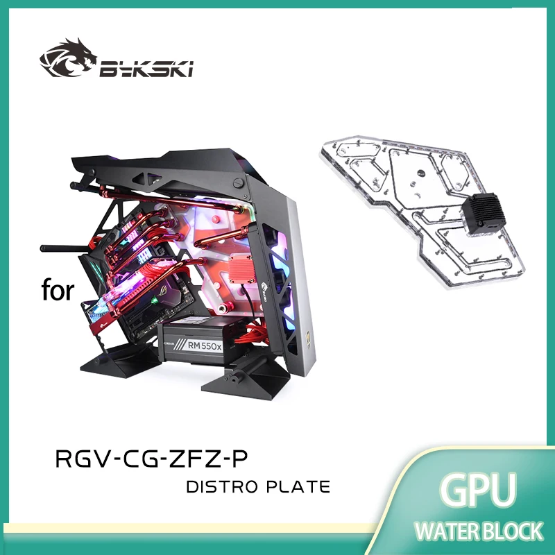 BYKSKI RGV-CG-ZFZ-P Acrylic Bo - Distro Plate Ddc Pump Combo recension och pris